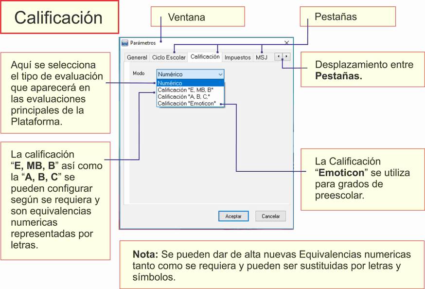 12 Parámetros Calificación